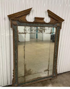 Monumental Georgian Broken Pediment Mirror by Dennis & Leen