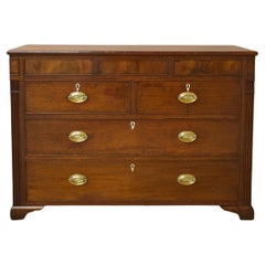 Monumental Georgian mahogany chest of drawers