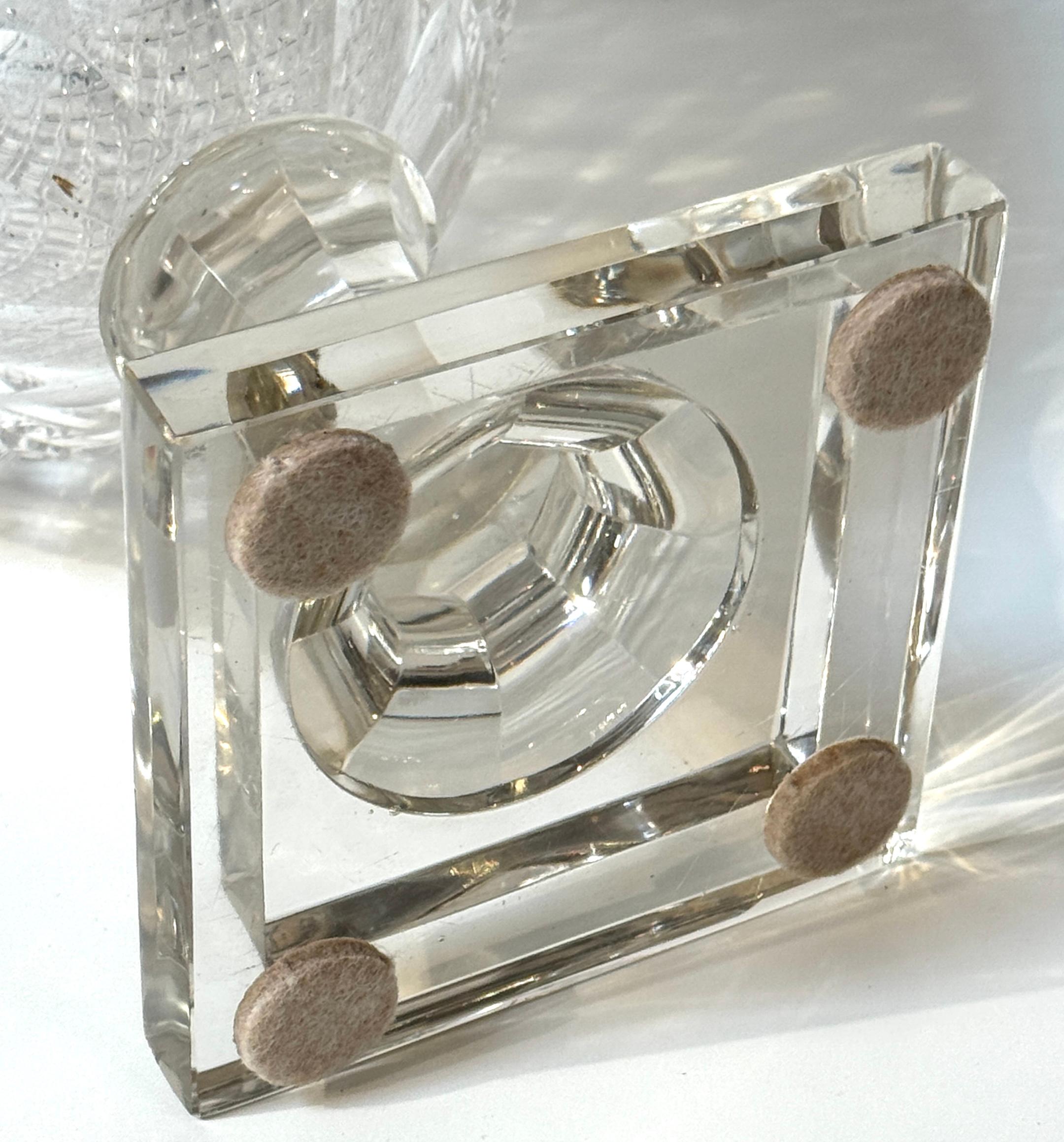 Monumental Georgian Style Cut Glass Apothecary / Covered Urn  24