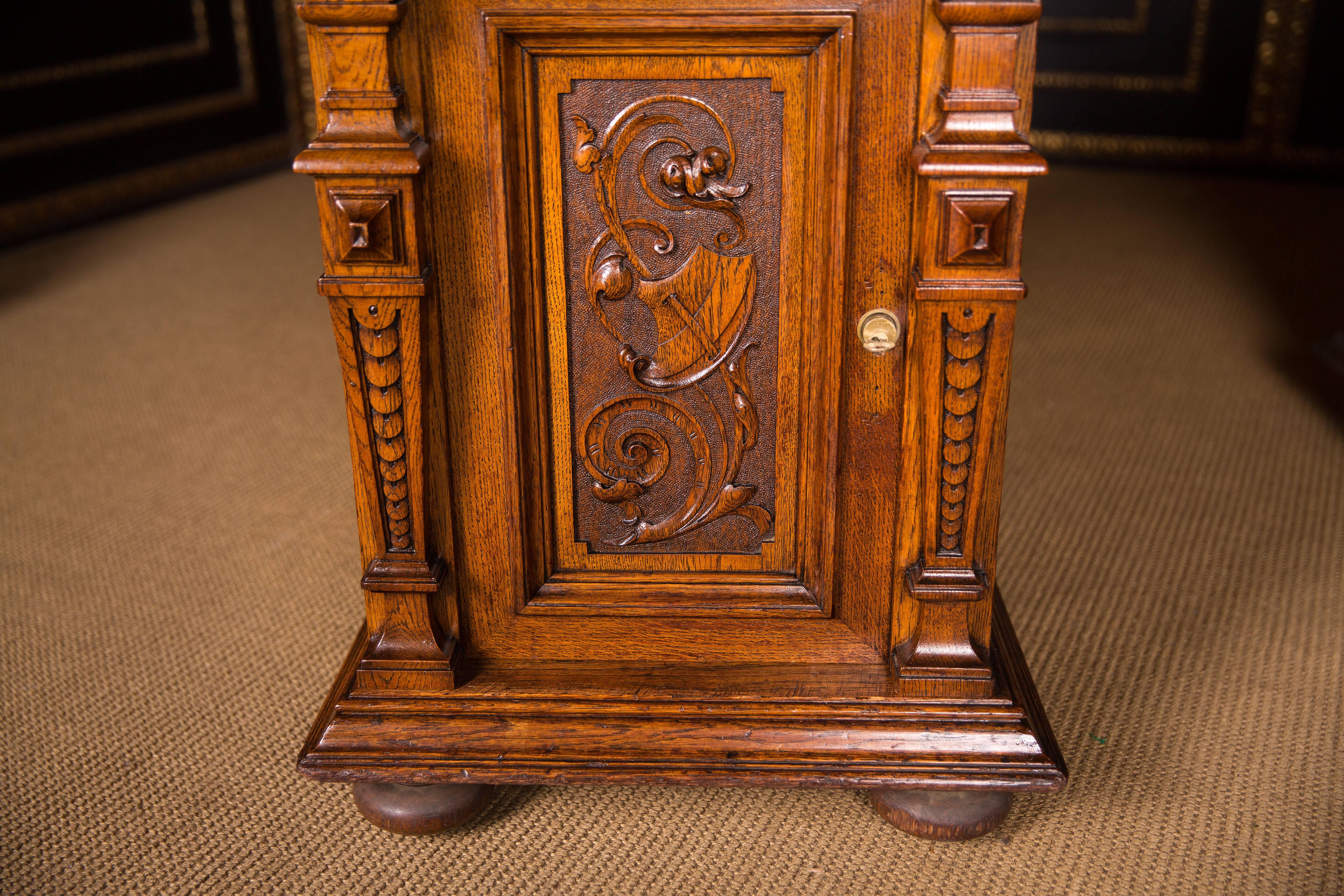19th Century Monumental German Gründerzeit Partner Desk, circa 1880
