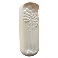 Monumental Vase ou Umbrella Stand en porcelaine allemande par M-One pour Kaiser Germany