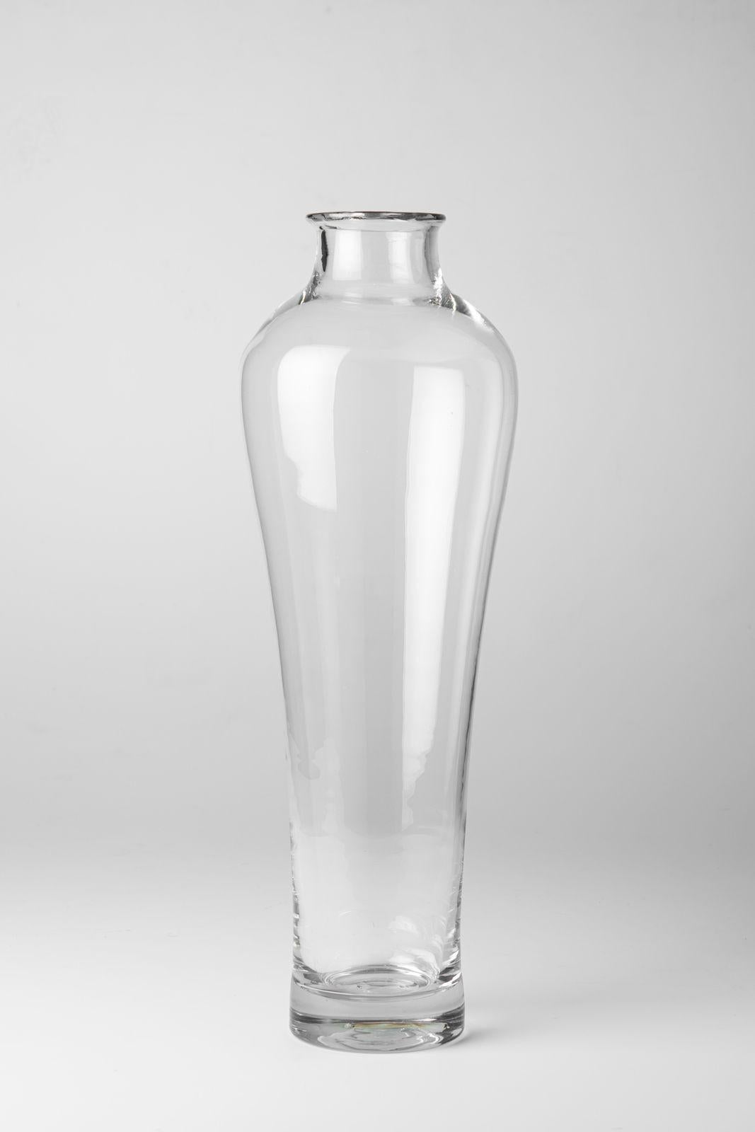 American Monumental Glass Vase by Don Shepard for Blinko For Sale