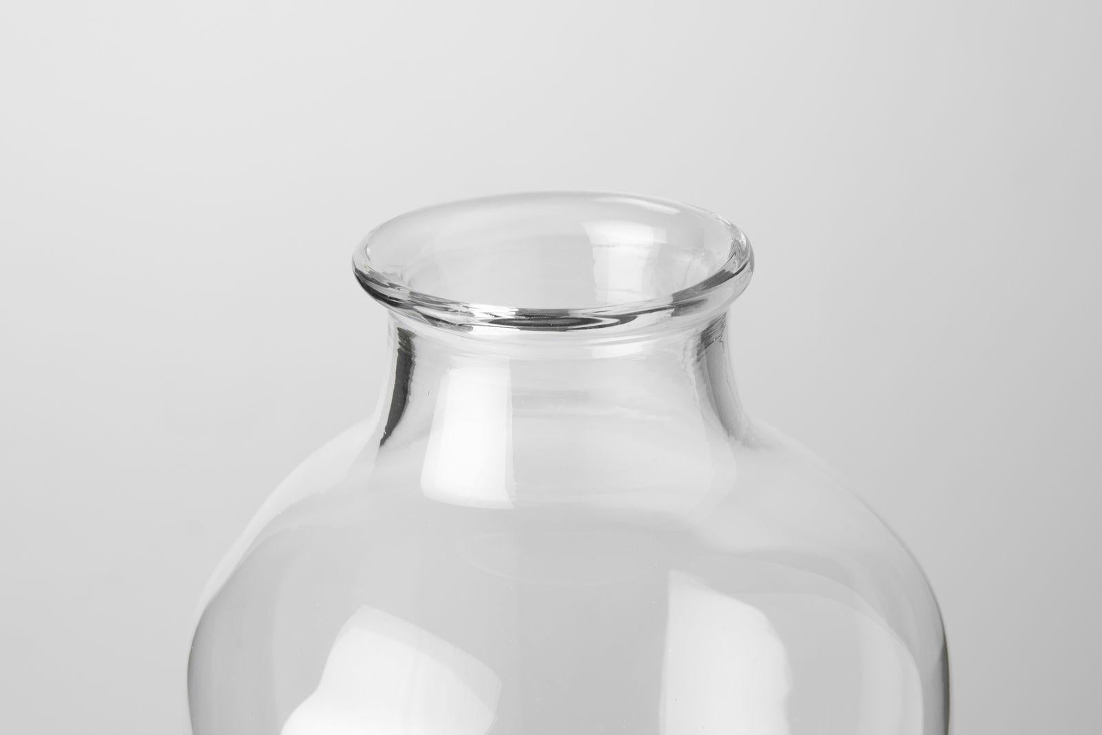 Late 20th Century Monumental Glass Vase by Don Shepard for Blinko For Sale