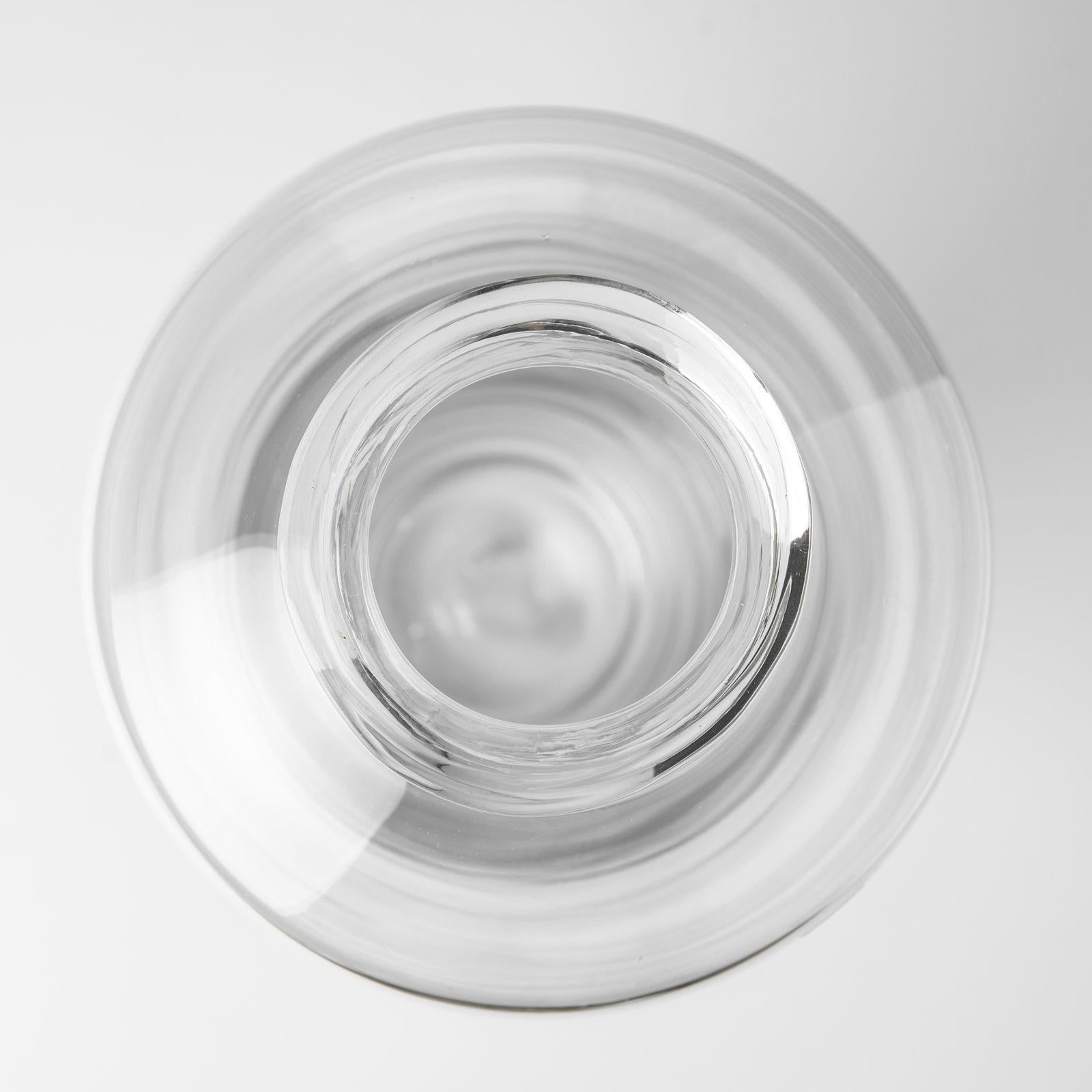 Monumental Glass Vase by Don Shepard for Blinko For Sale 1
