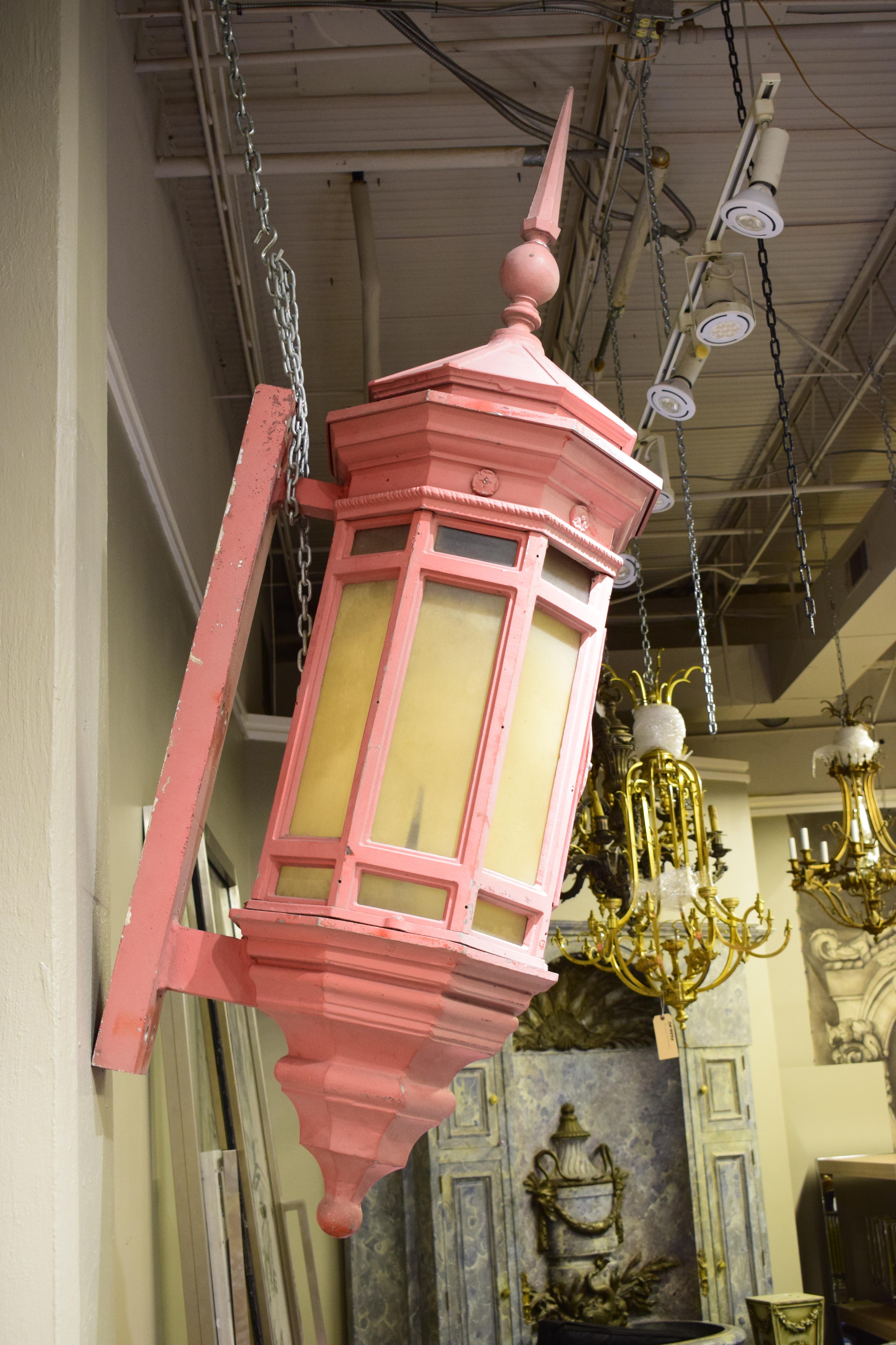 Neoclassical Monumental Gothic Style Lantern For Sale