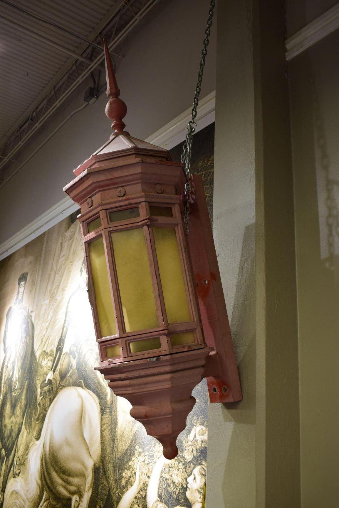North American Monumental Gothic Style Lantern For Sale