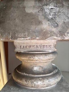 Monumental Grand Tour Plaster Bust of Lucius Verus After the Roman Antique