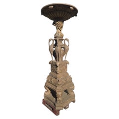 Monumental Hand-Carved Italian Marble Fountain