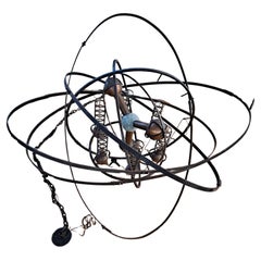 Monumental Hand Forged Iron Chandelier by Jefferson Mack