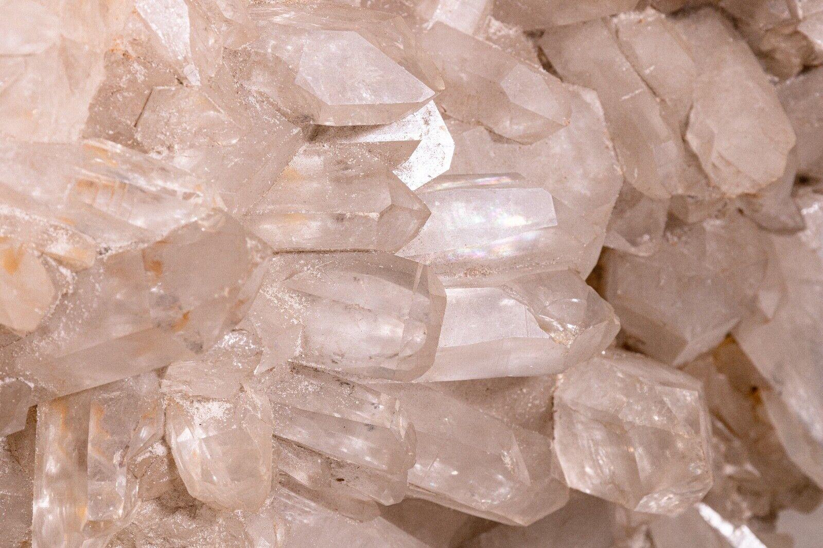 Monumental Himalayan Quartz Crystal Geode Mineral Specimen For Sale 1