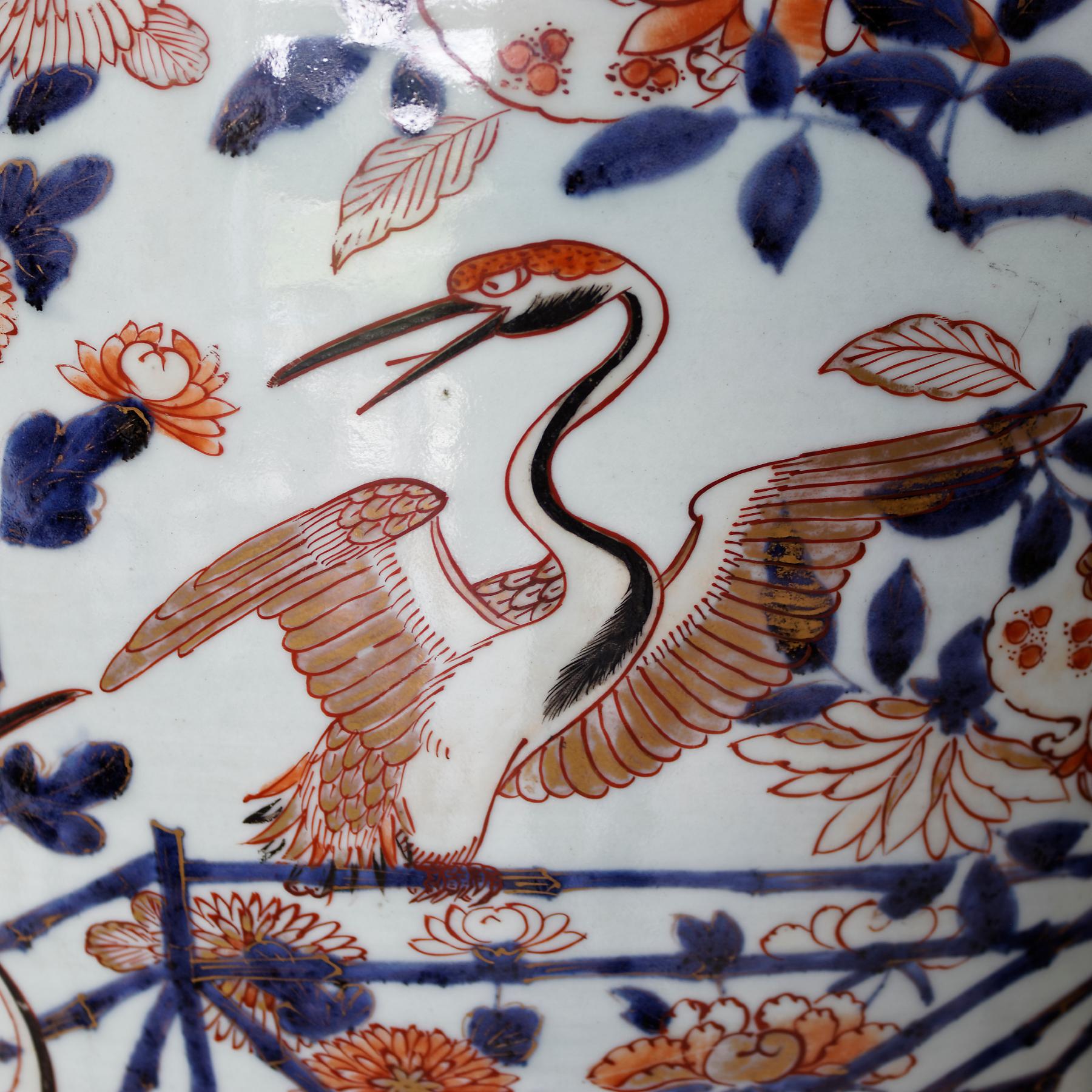 Monumentale Imari-Vase und Deckel:: Japan:: Arita:: Edo-Periode:: Ende 17 (Japanisch)