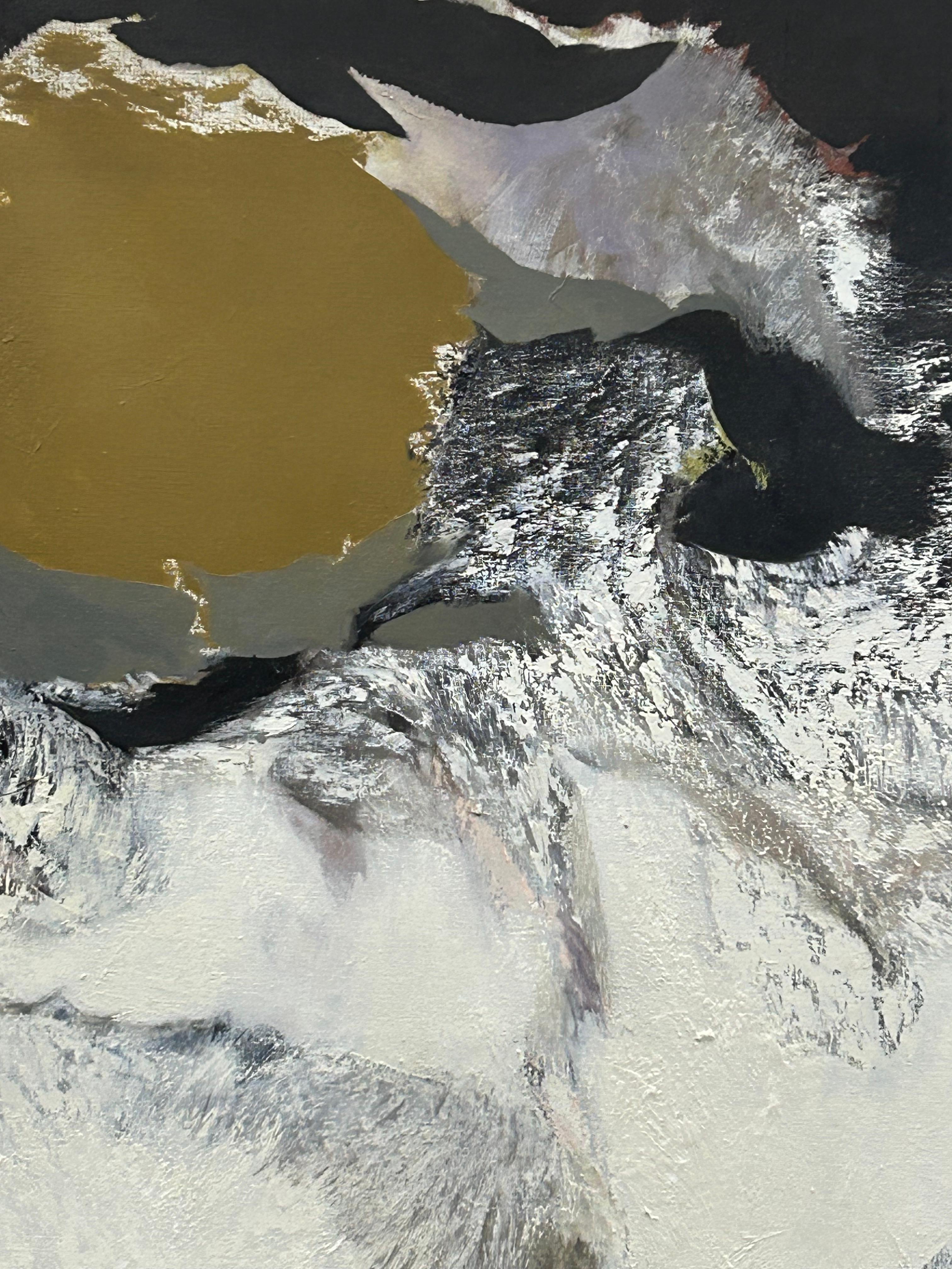 Modern Monumental Impressive Abstract Painting by Thomas George For Sale