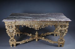 Monumental, Impressive Splendid-Salon-Table after Francois Linke