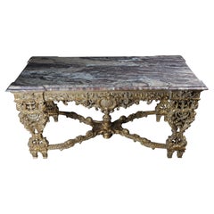 Monumental, Impressive Splendid-Salon-Table after Francois Linke