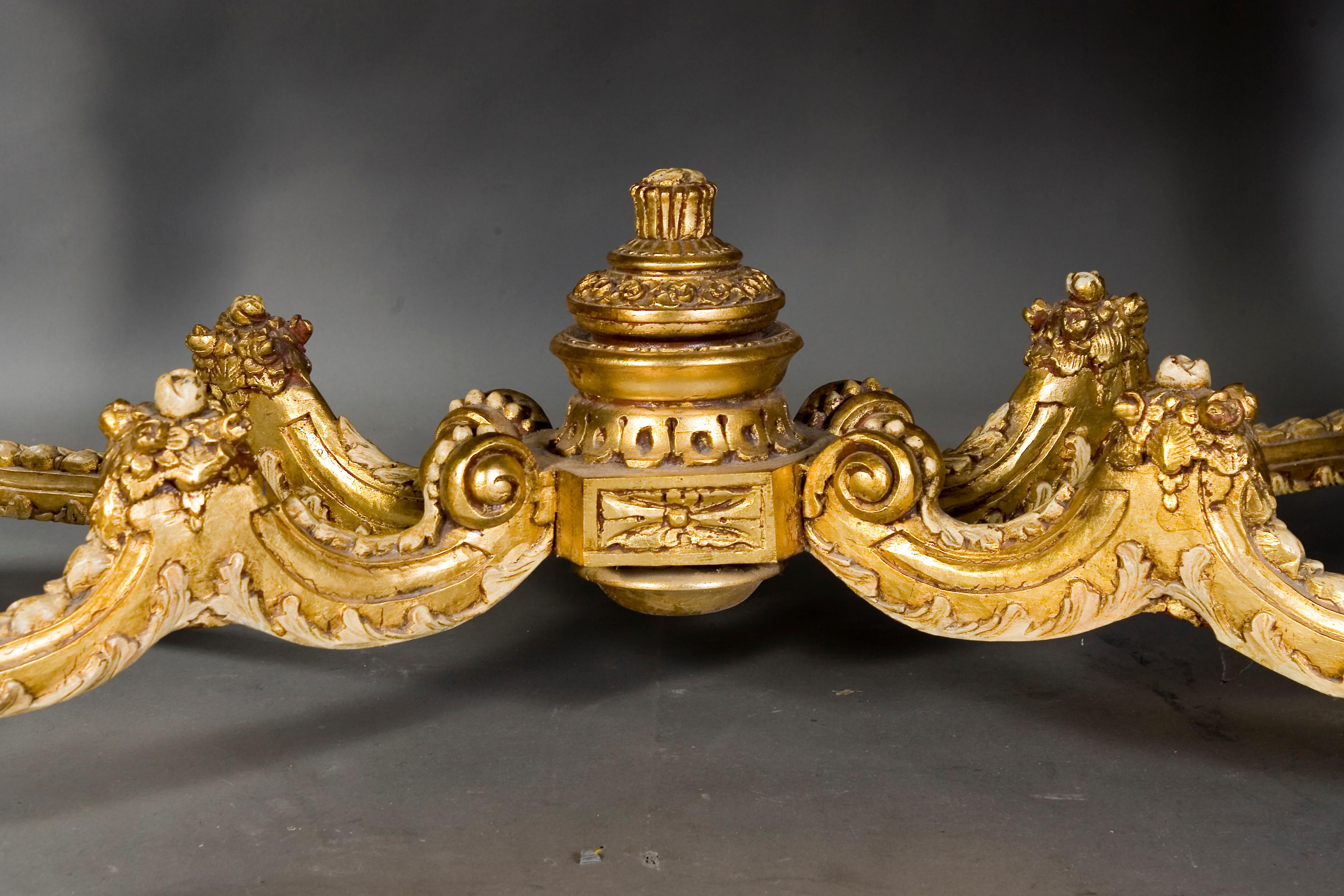 Monumental, Impressive Splendid-Salon-Table in Louis XVI Style For Sale 1