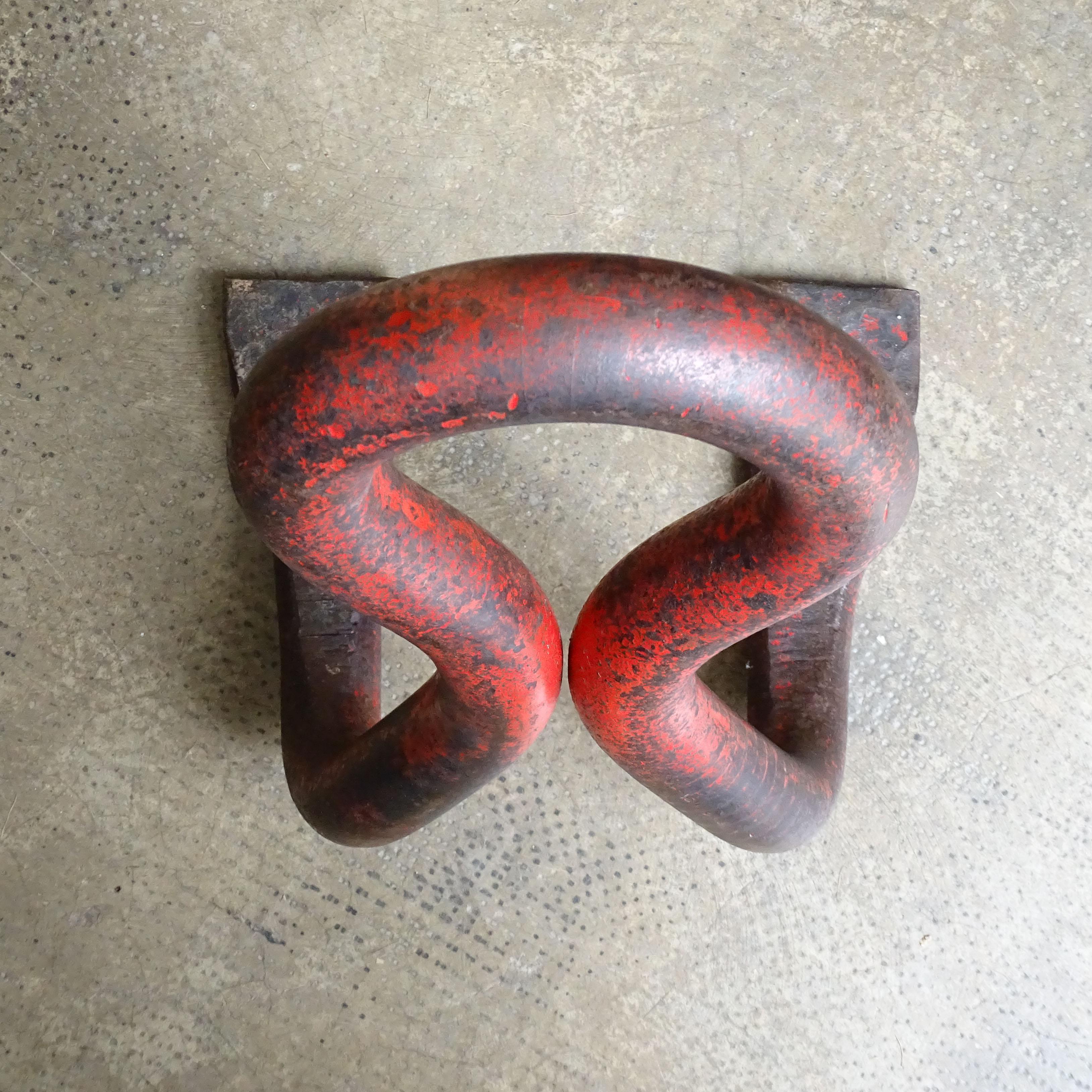 Ferro battuto Divisorio industriale monumentale in ferro battuto, Italia, anni '50 in vendita