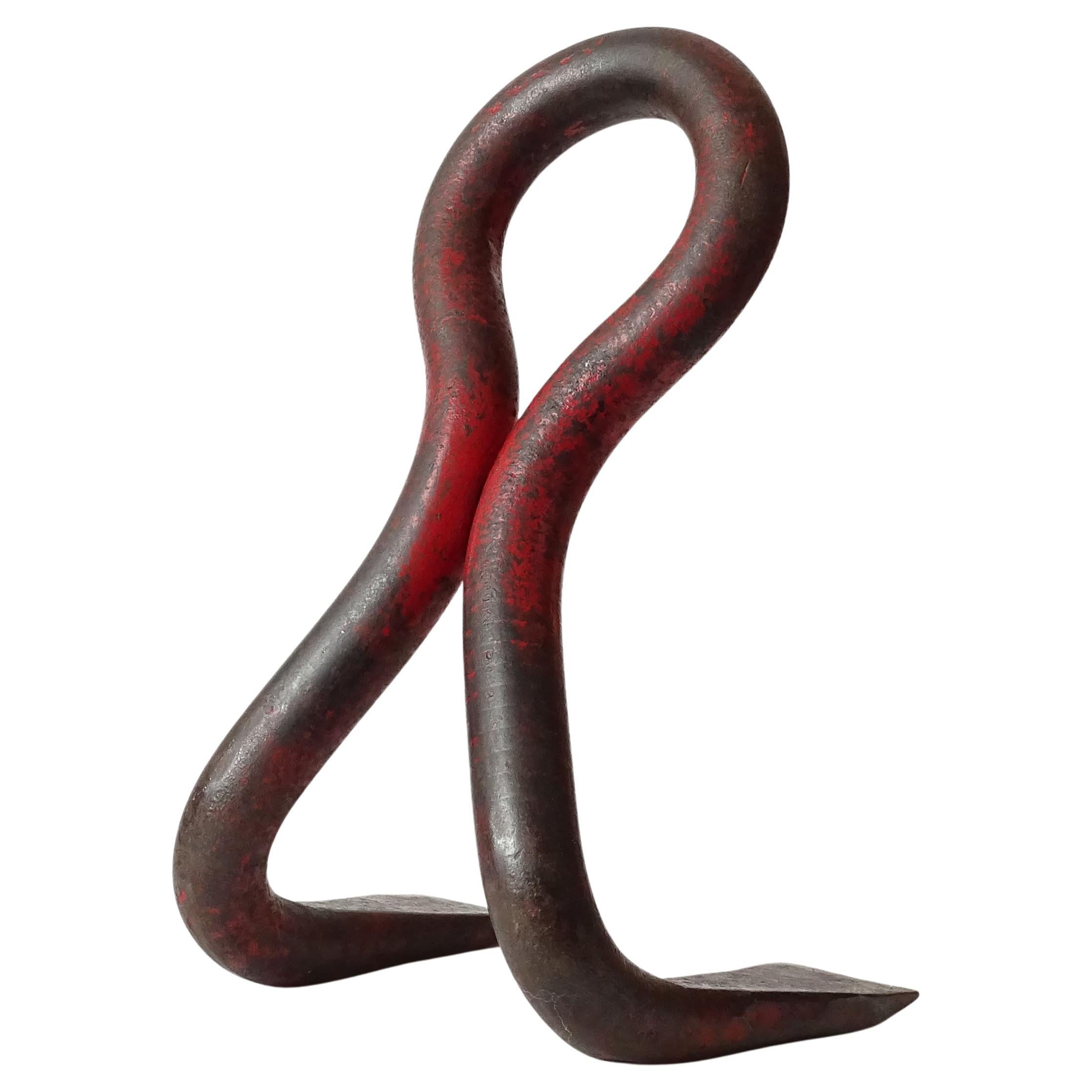 Divisorio industriale monumentale in ferro battuto, Italia, anni 
50 in vendita