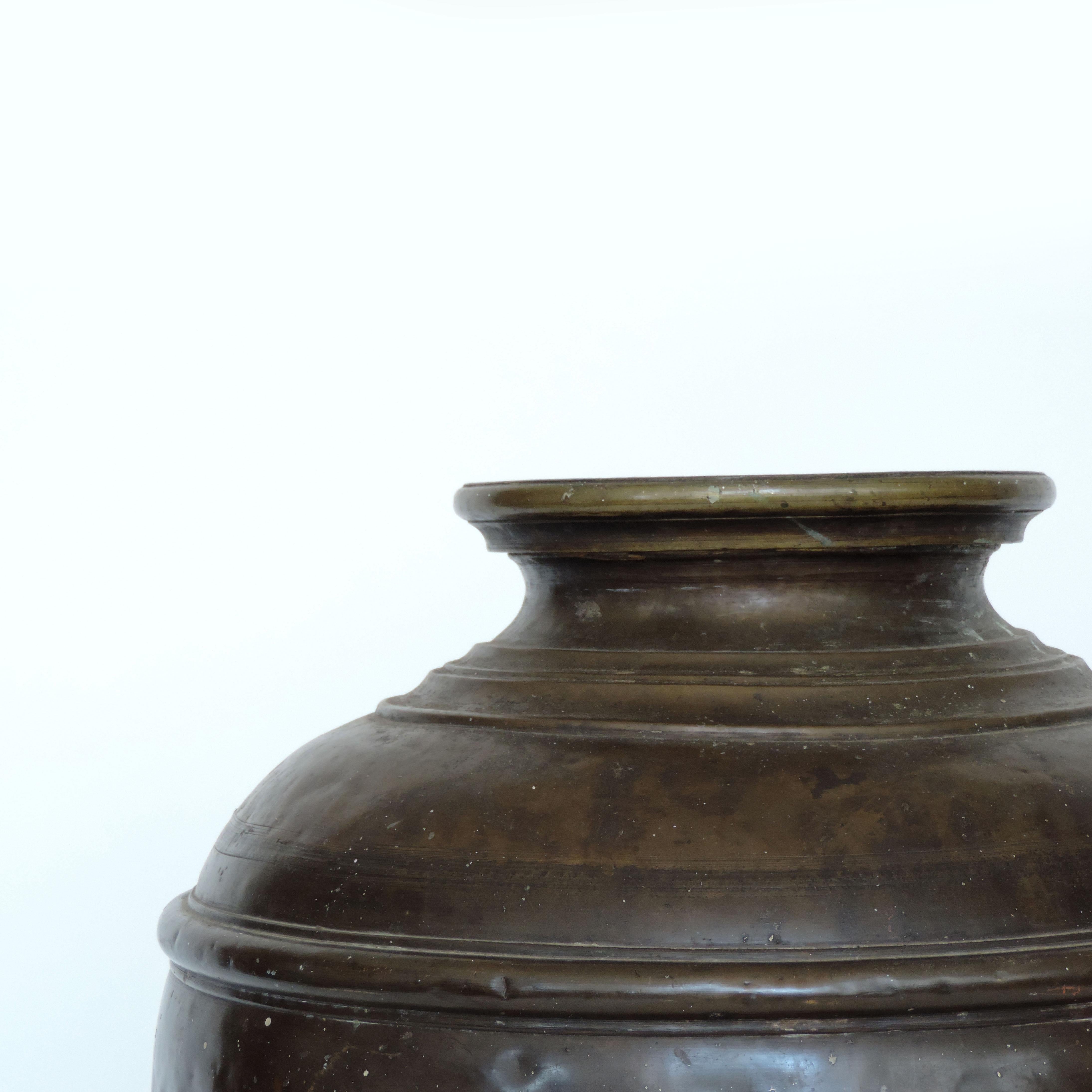 Bronze Monumental vase italien en bronze, Italie, 1800 en vente