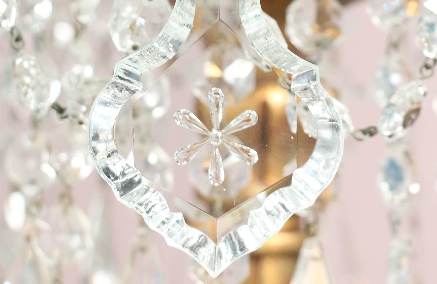 Monumental Italian Crystal Chandelier 6