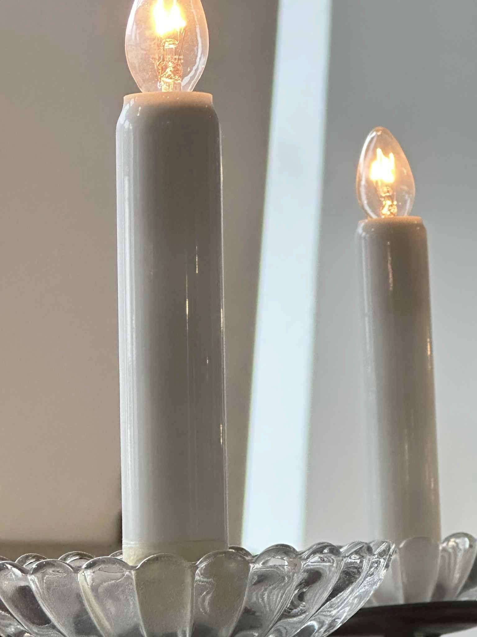 Lustre monumental en cristal italien en vente 2