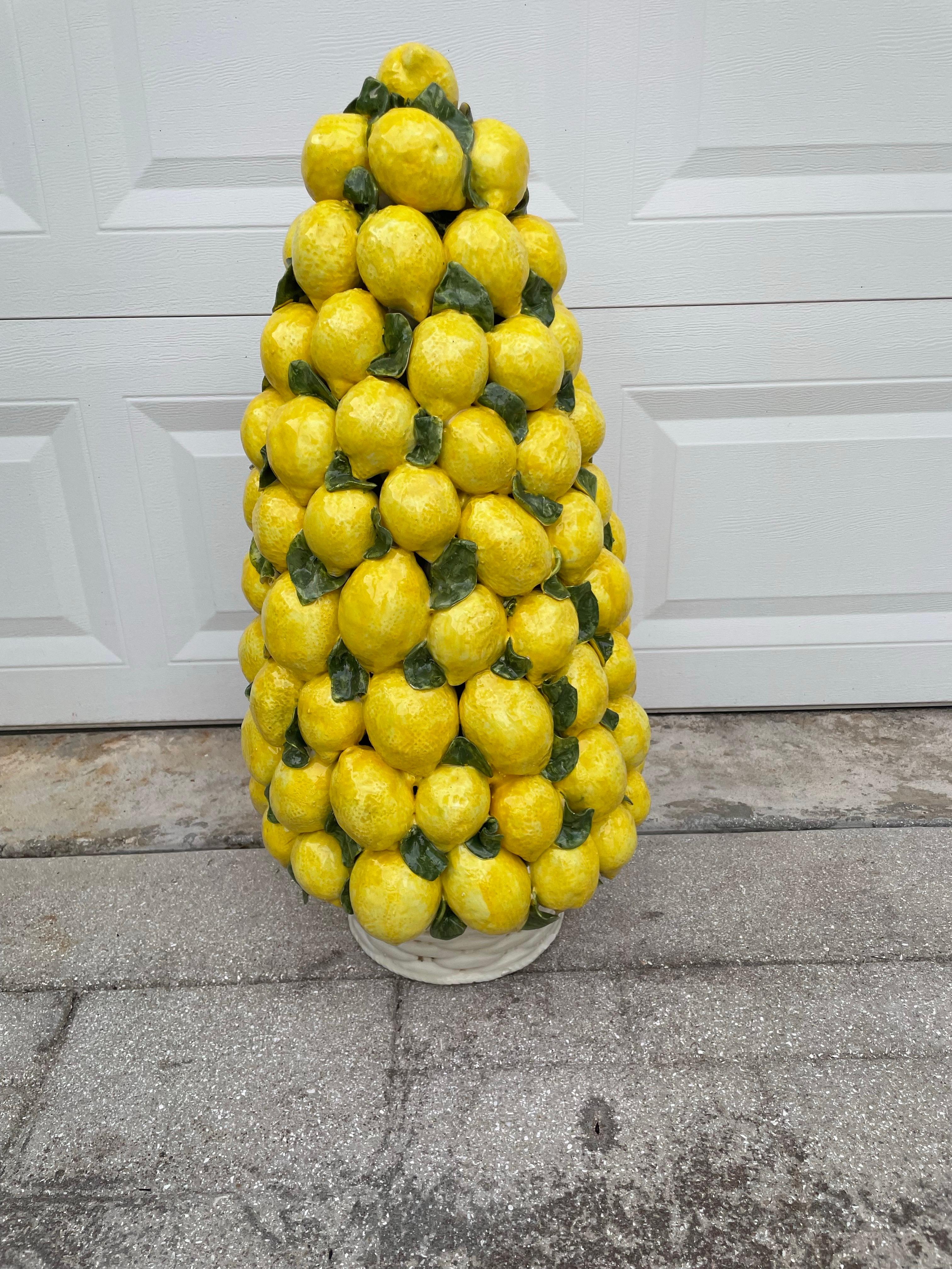 Monumental Italian Lemon Topiary For Sale 1