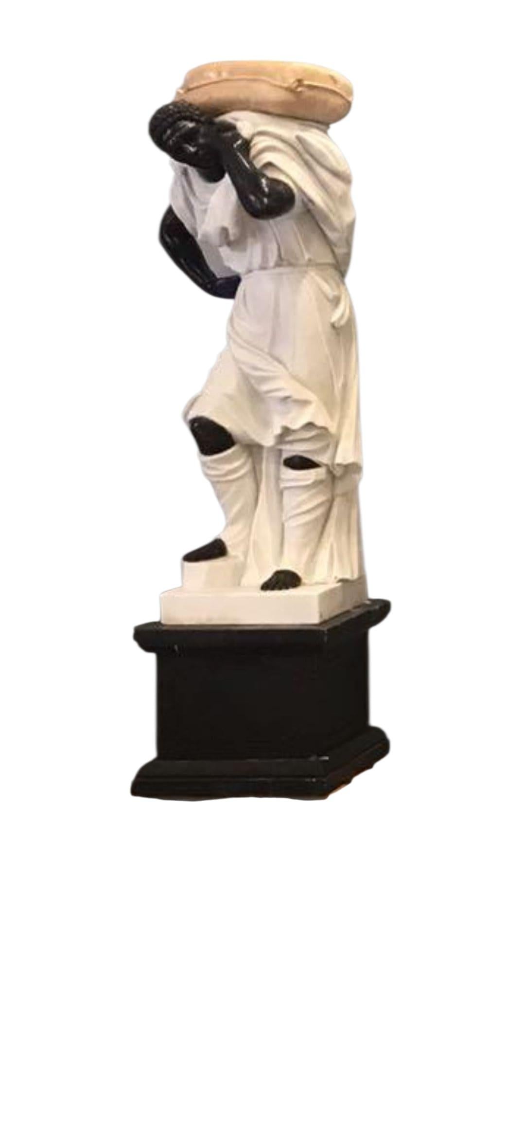 Monumental Italian Marble Sculptures Allegory of the Four Seasons, 20th Century For Sale 3