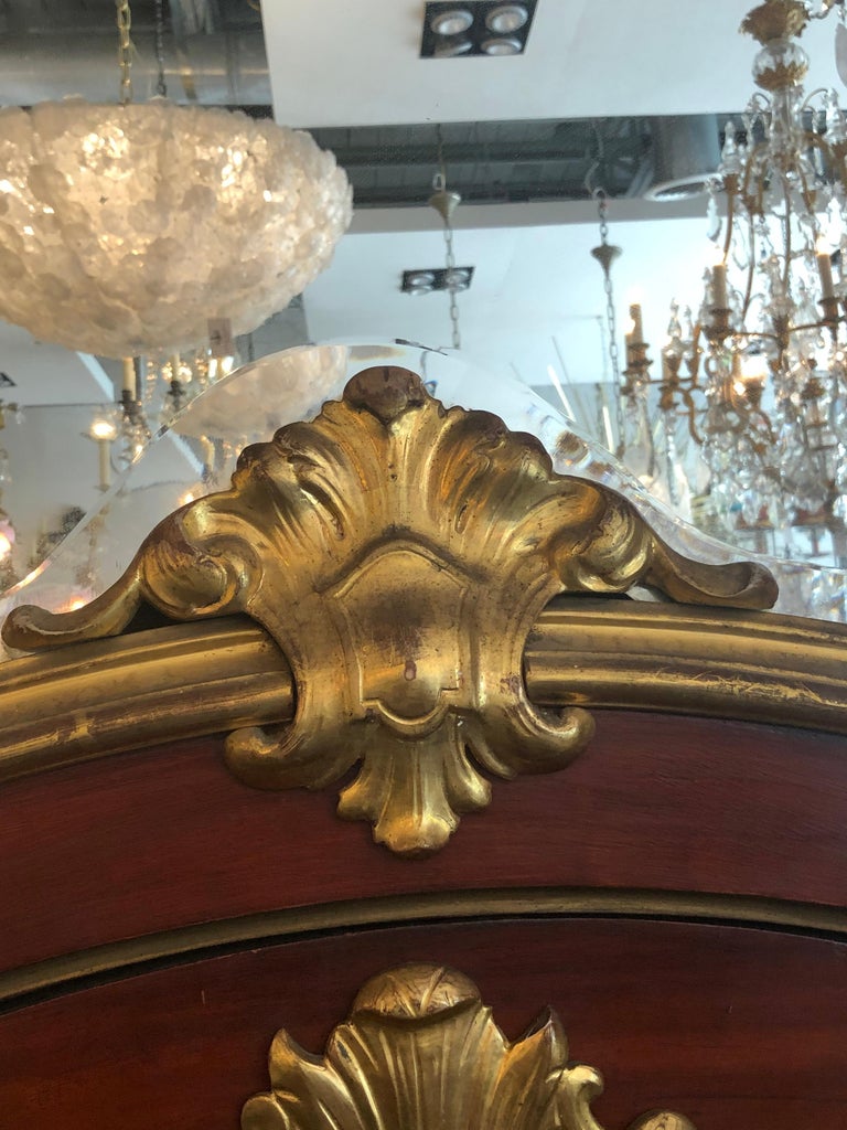 Monumental Italian Neoclassical Mirror In Excellent Condition For Sale In Dallas, TX
