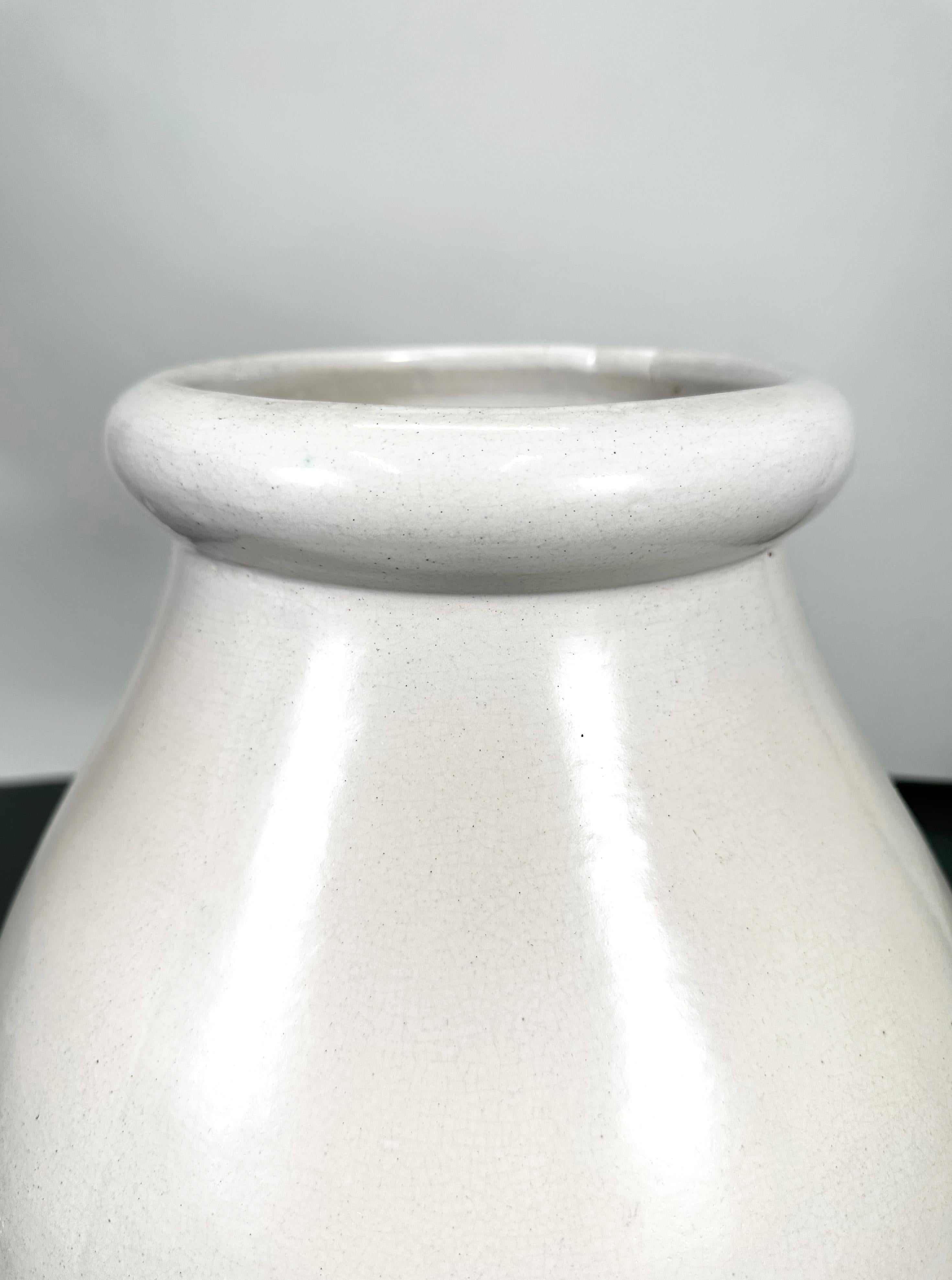 Ceramic Monumental Jardinière by Roseville Pottery Company For Sale