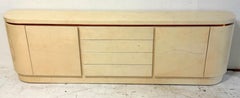 Credenza / Aparador Monumental Karl Springer Lacado Cabra