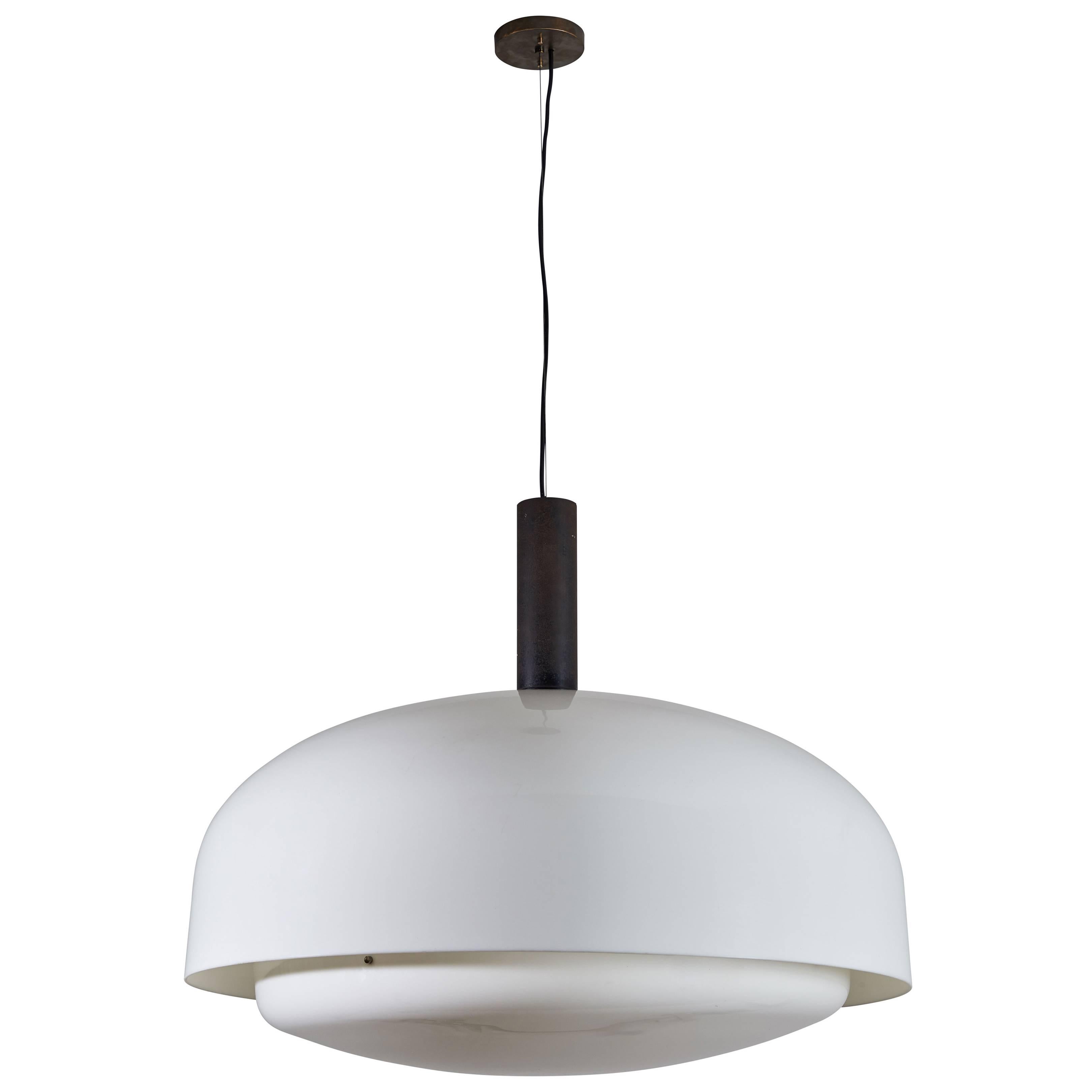 Monumental "KD 62" Ceiling Light by Eugenio Gentili Tedeschi for Kartell