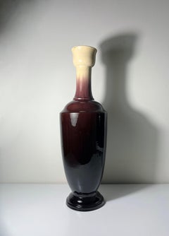 Monumental Kyoto - Awaji Japanese Pottery Vase / Kerosene Lamp