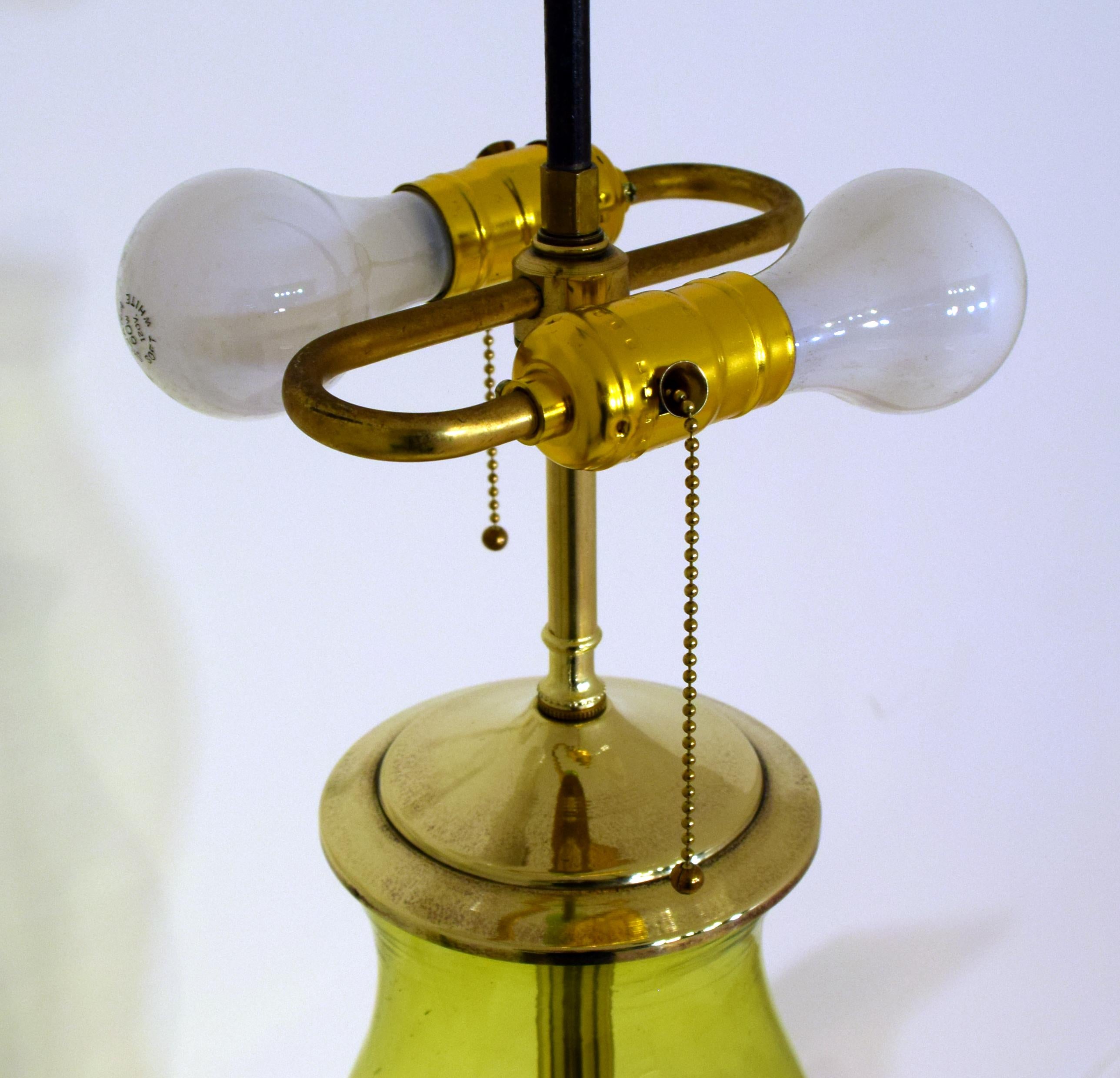 Monumentale Lampe von Blenko, 1955 (Moderne der Mitte des Jahrhunderts) im Angebot