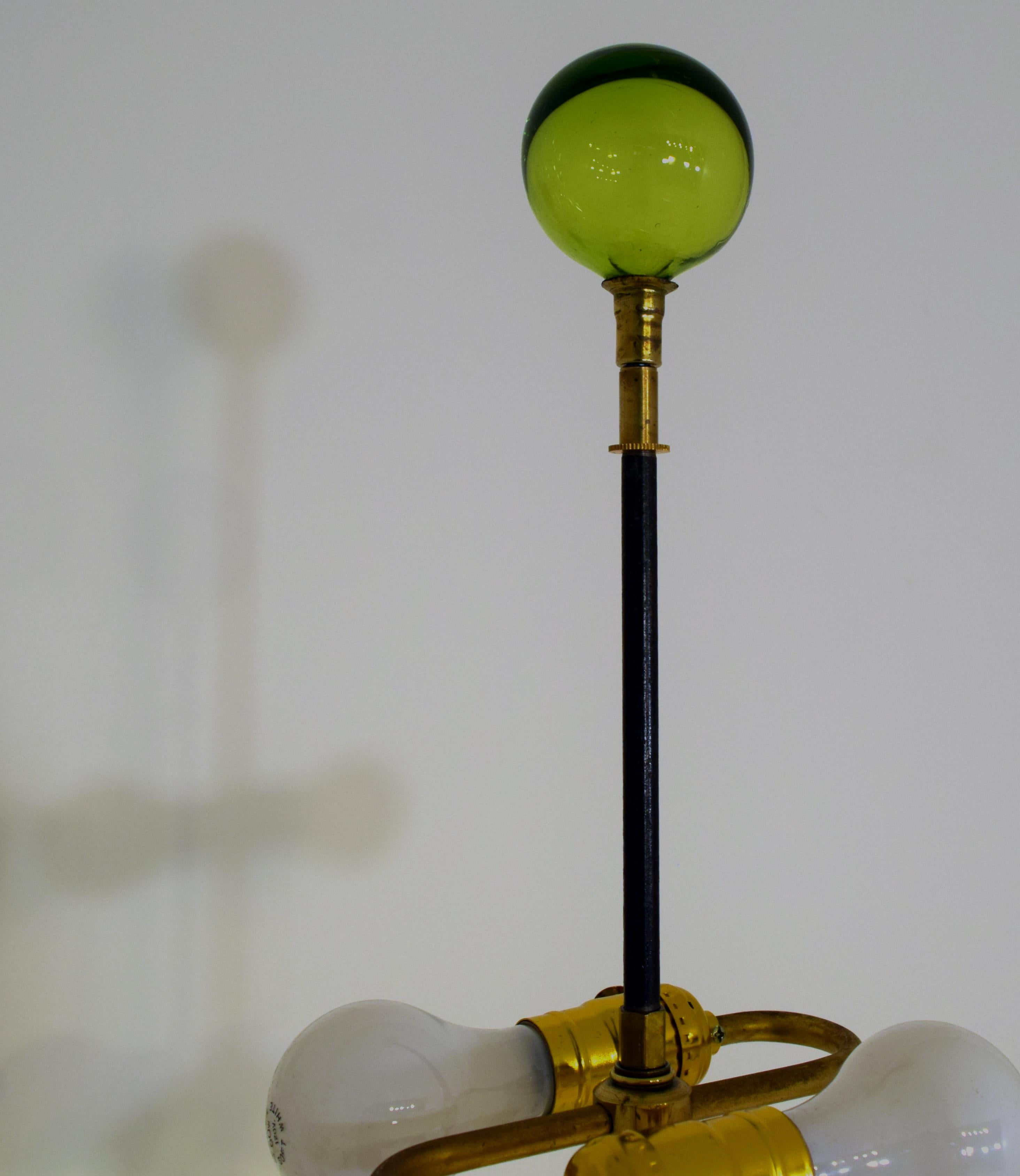 Verre d'art Lampe monumentale de Blenko, 1955 en vente