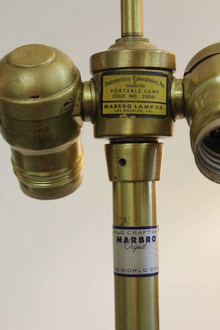 Monumental Lamp by The Marbro Lamp Company, Los Angeles, CA. For Sale