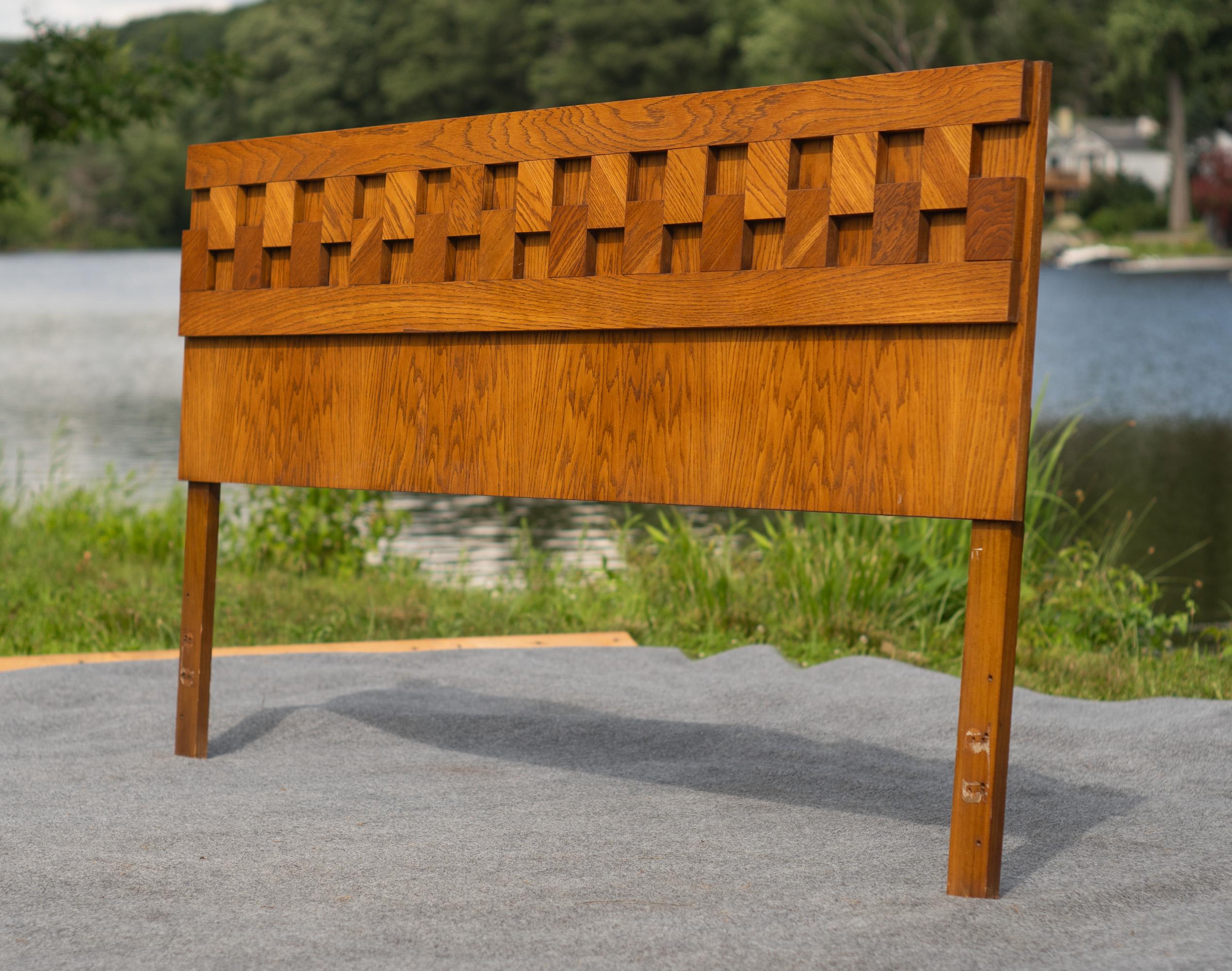 Mid-Century Modern Monumental Lane Furniture King Size 80