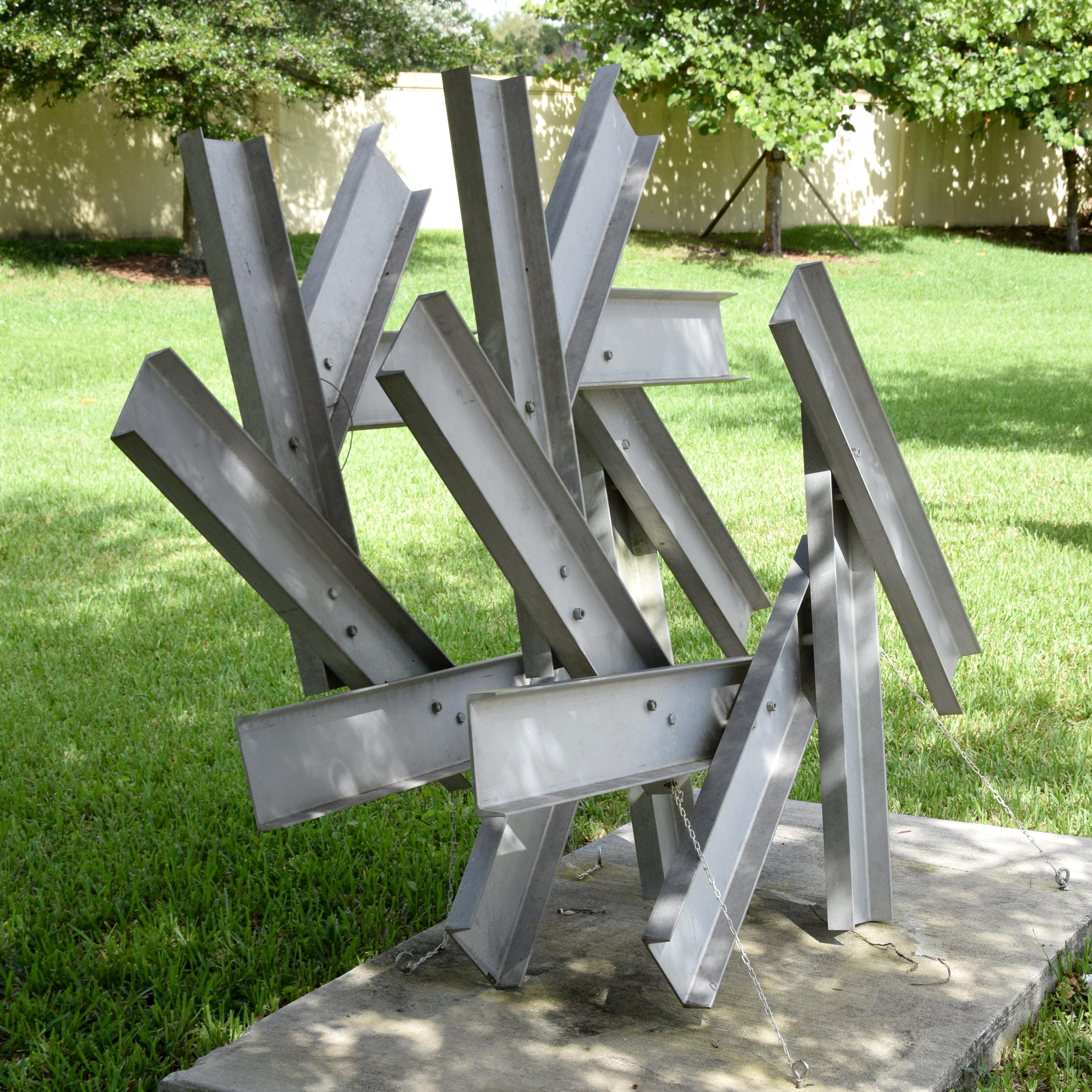 Modern Monumental Larry Mohr Abstract Sculpture For Sale