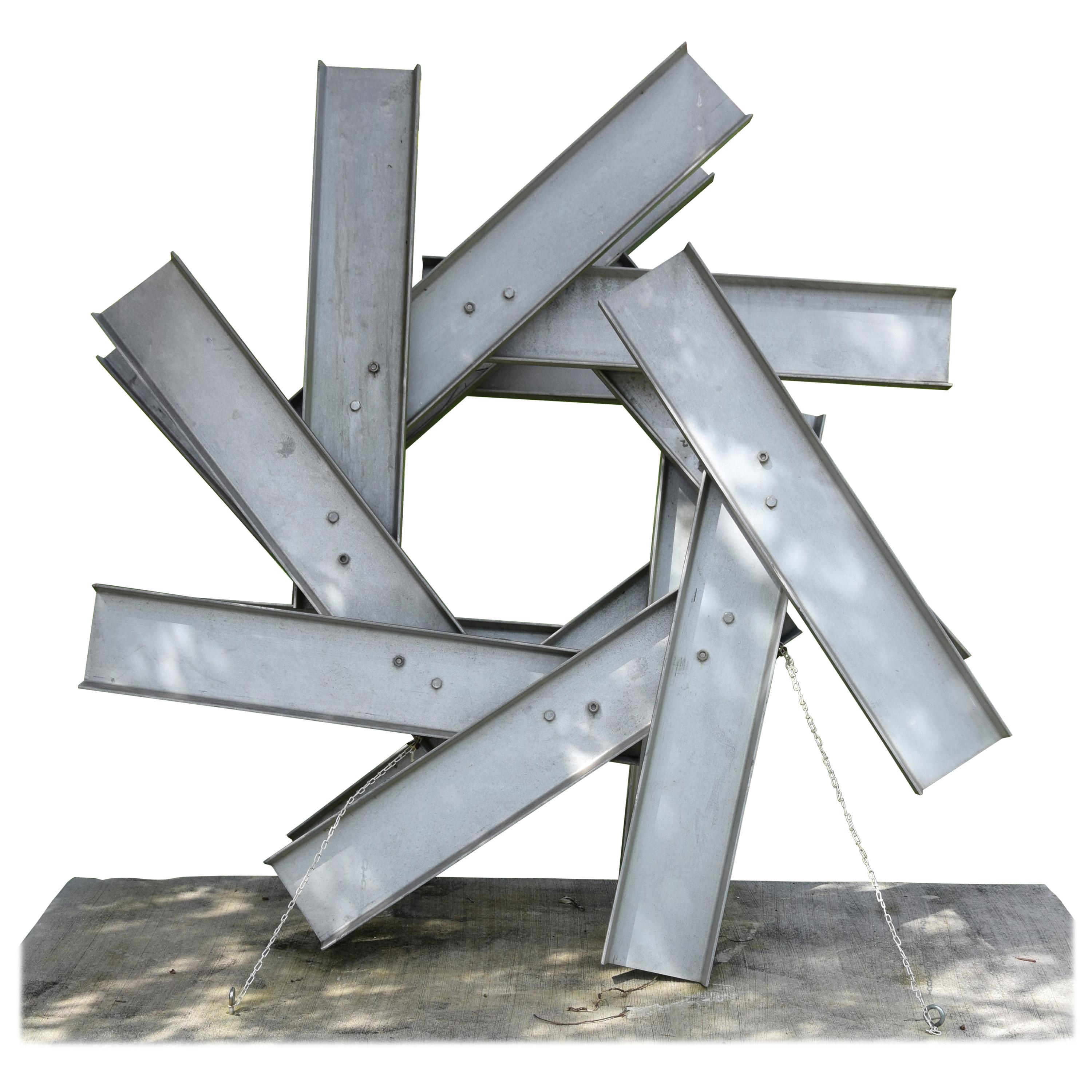 Monumental Larry Mohr Abstract Sculpture For Sale