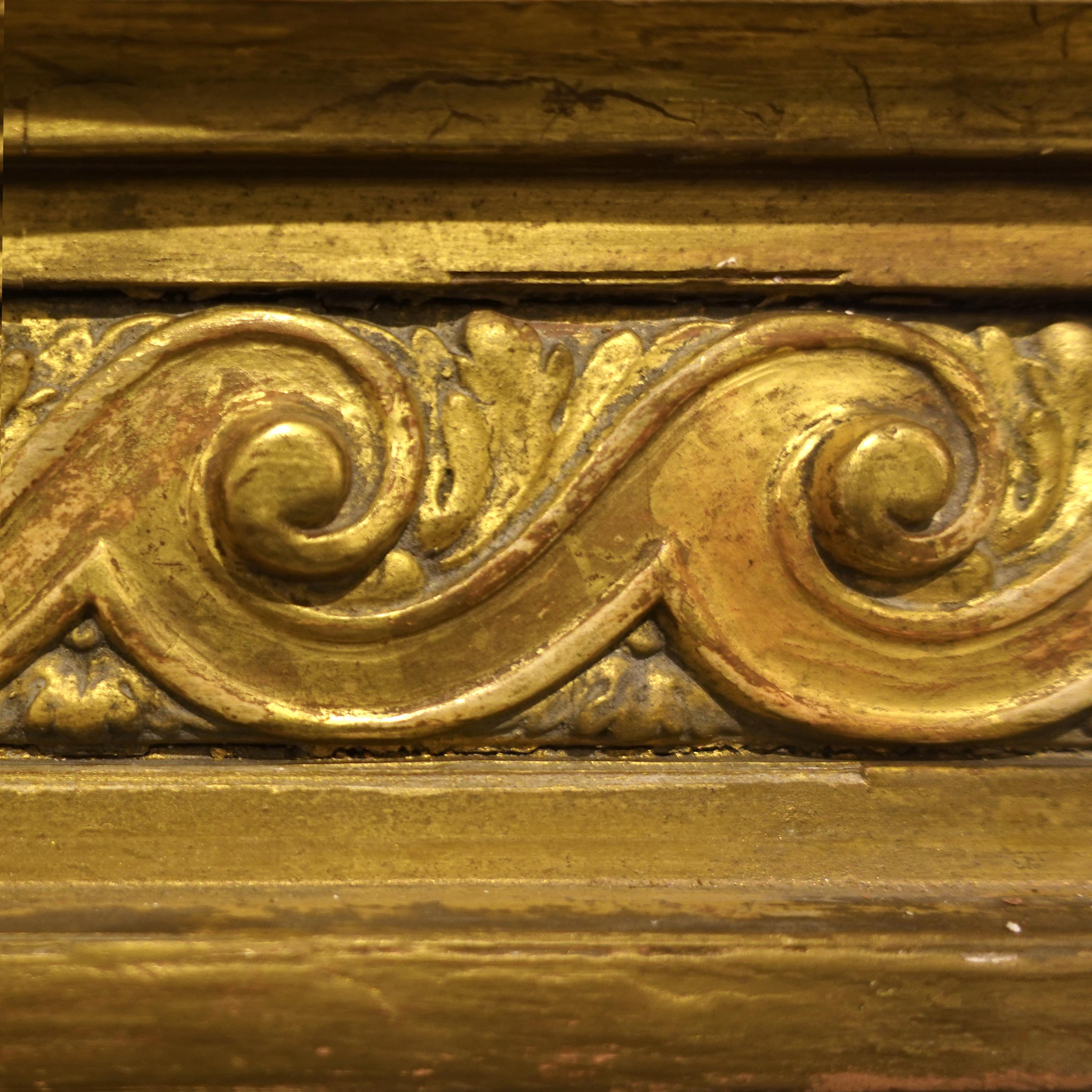 Monumental late 18th century French Giltwood Frame For Sale 3