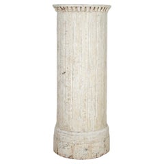 Monumental Late 18th Century Gustavian Column Cabinet