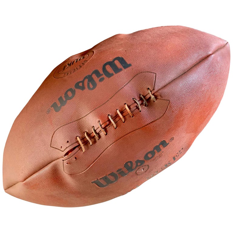 Monumental Leather Football For Sale at 1stDibs