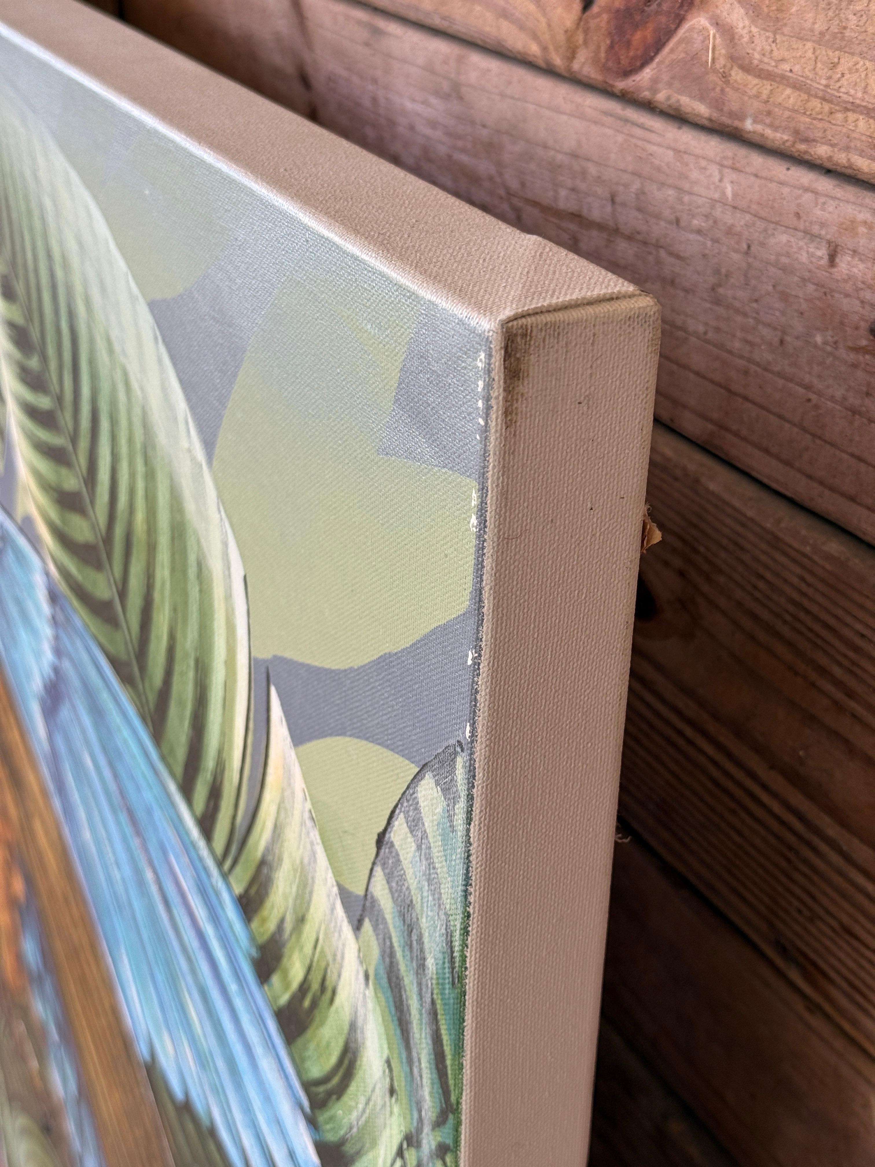 Peinture tropicale Monumental Lee Reynolds Vanguard Series 