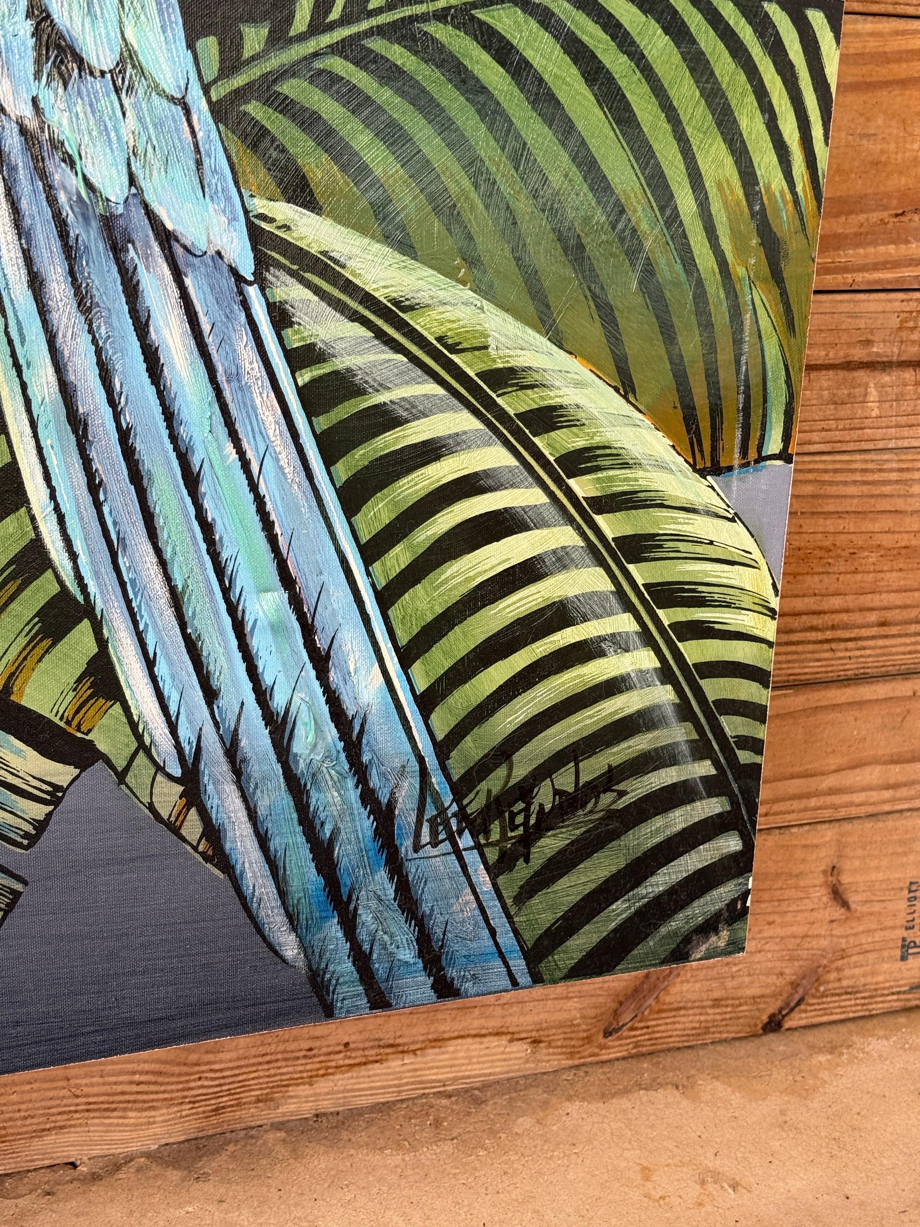 Bohème Peinture tropicale Monumental Lee Reynolds Vanguard Series 