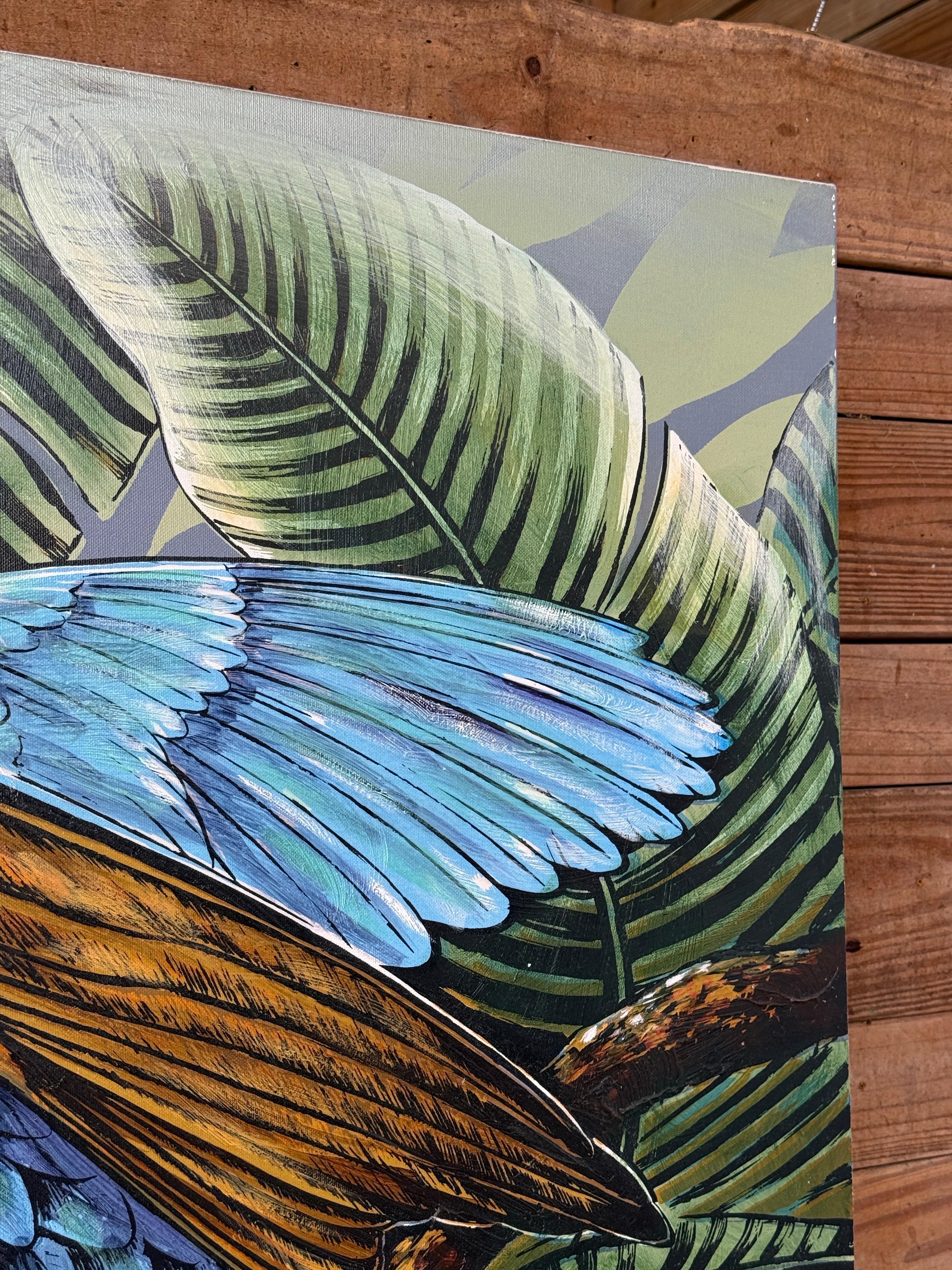 Toile Peinture tropicale Monumental Lee Reynolds Vanguard Series 