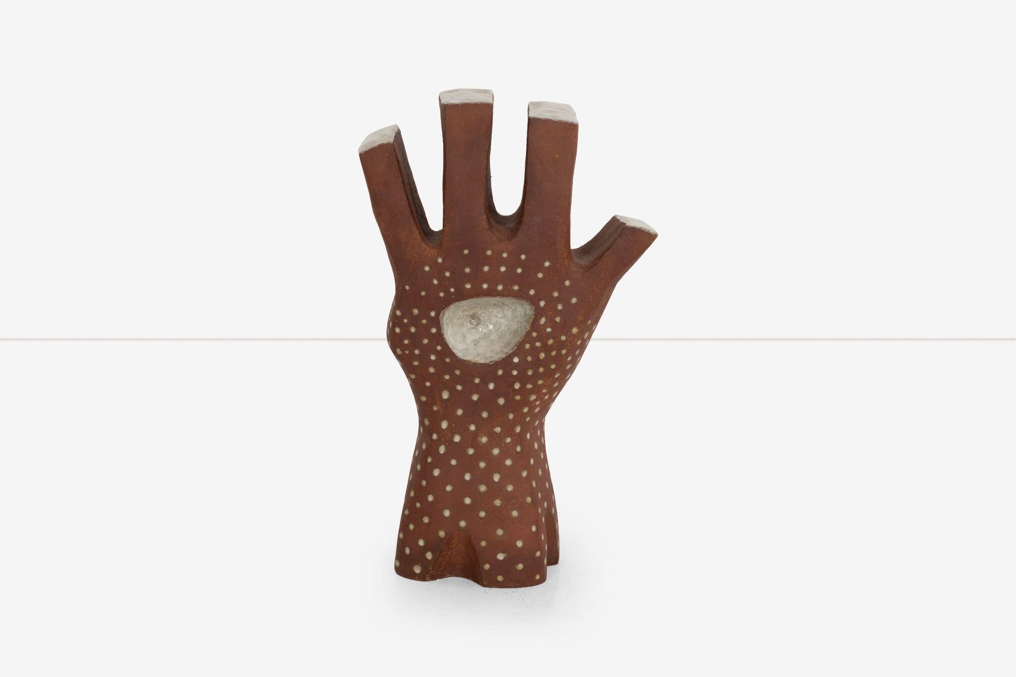 Mid-Century moderno Scultura monumentale in ceramica surrealista 