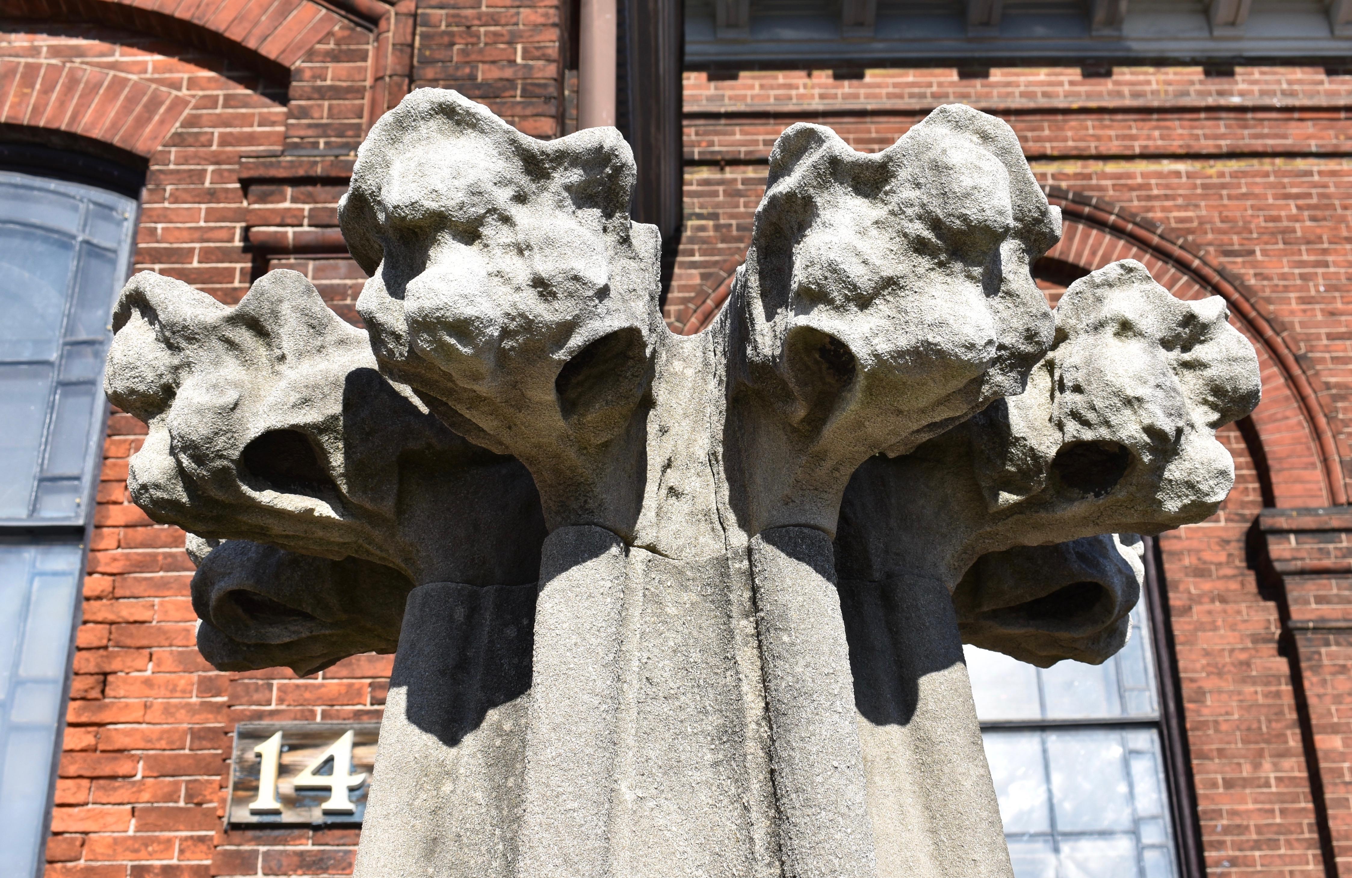 Monumental Limestone Cathedral Spires In Good Condition For Sale In Baltimore, MD