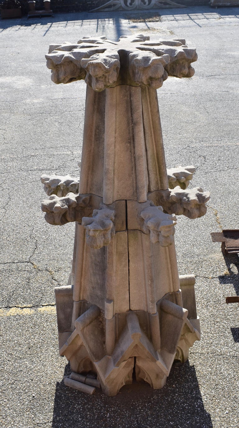 Monumental Limestone Cathedral Spires For Sale at 1stDibs