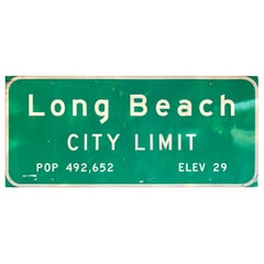 Monumental Long Beach Freeway Sign