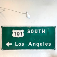 Monumental Los Angeles 101 Freeway Sign, 1988 USA