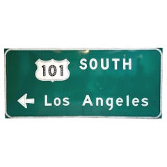 Señal monumental de la autopista 101 de Los Ángeles, 1988 EE.UU.