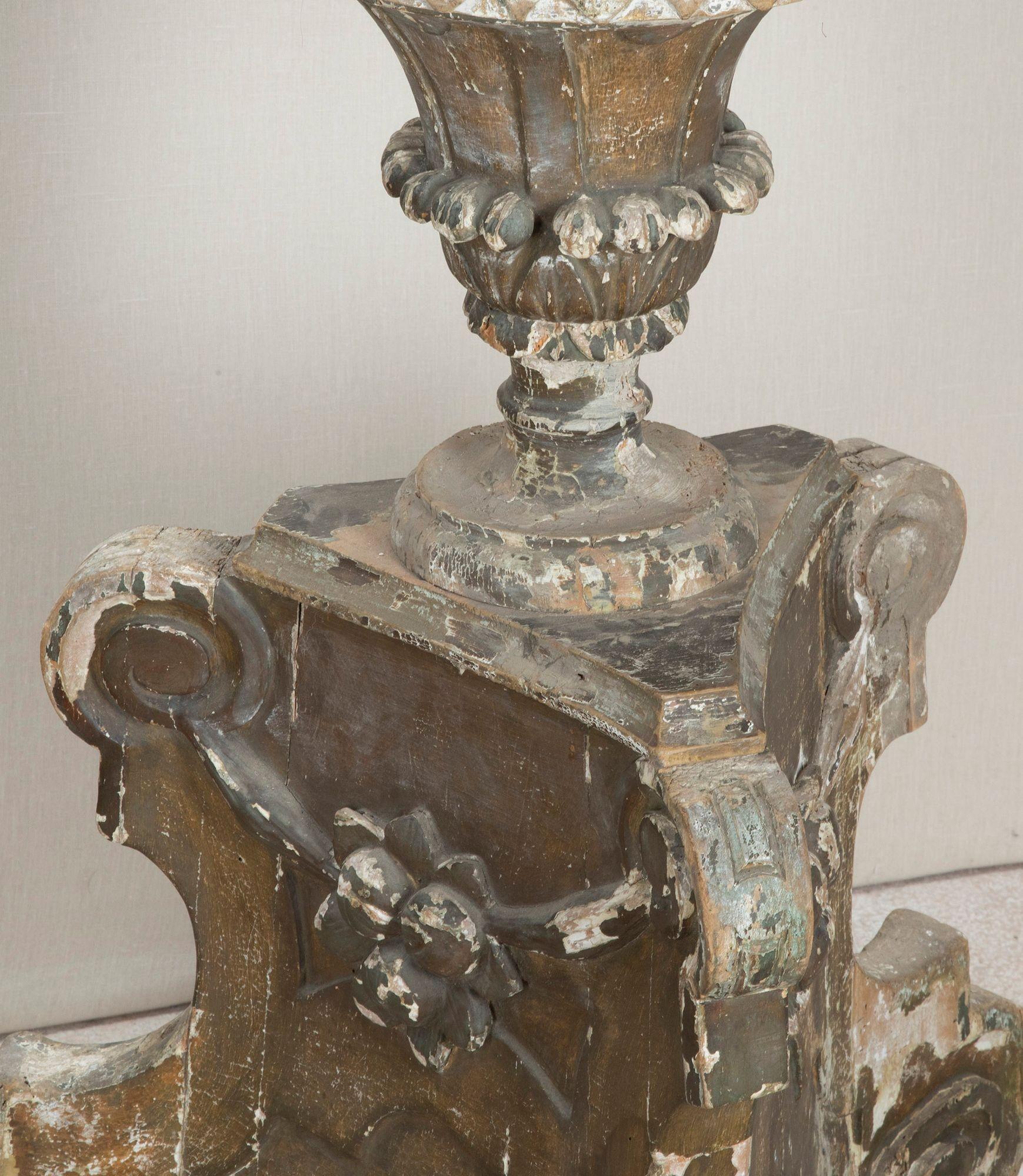 Monumentale Louis XIV Altarstäbchen im Angebot 7